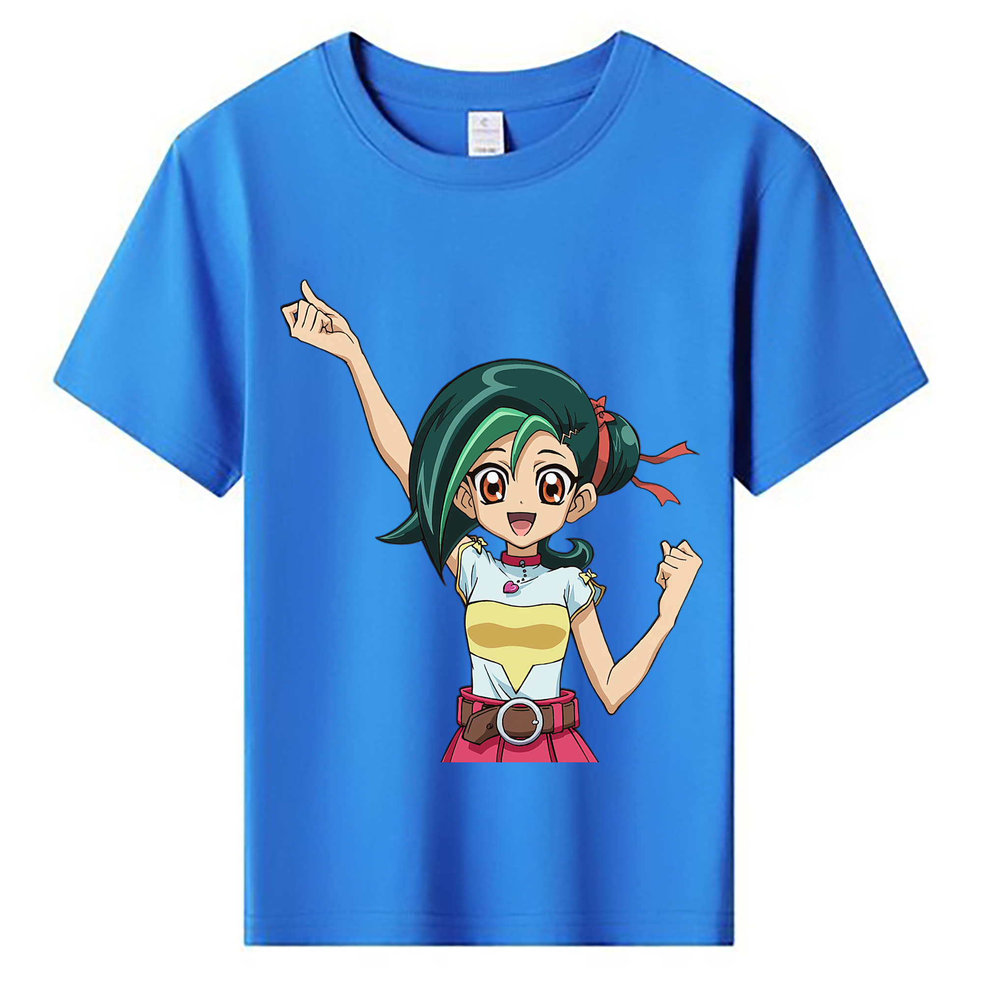 （画像用） 遊☆戯☆王 Yu-Gi-Oh! 綿100％キッズTシャツ（フロントプリント）